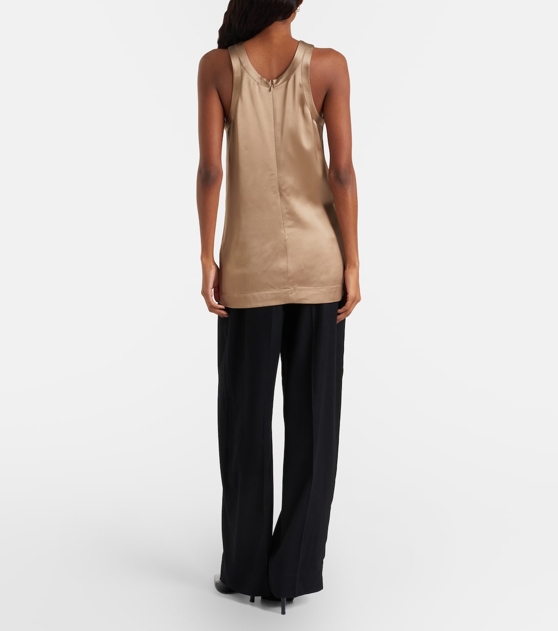 Flannel wide-leg pants | Toteme