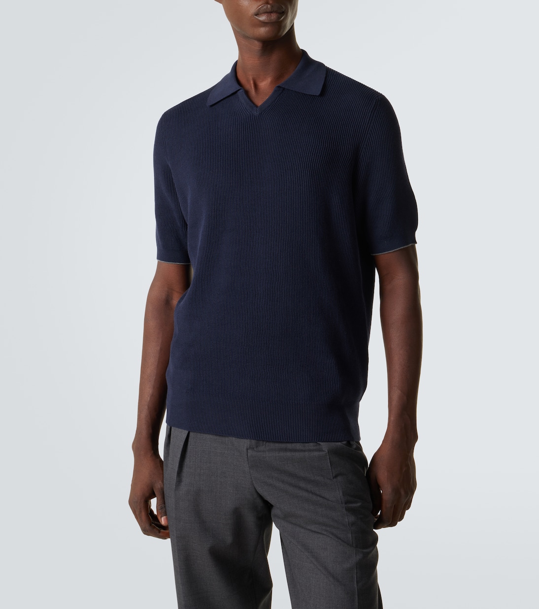 Cotton polo shirt | Brunello Cucinelli