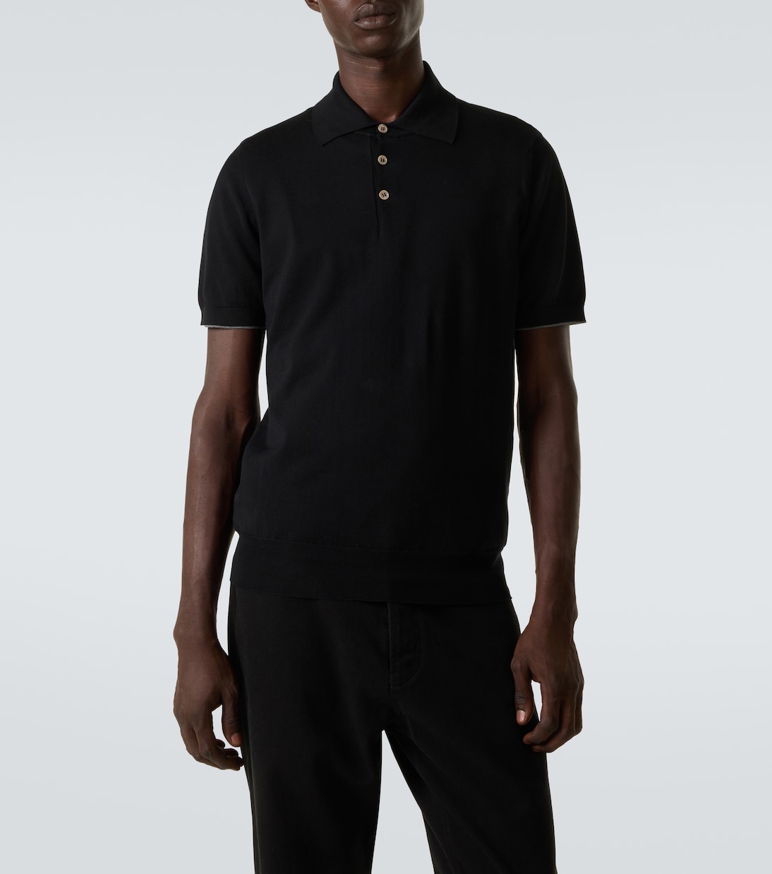 Cotton piqué polo shirt | Brunello Cucinelli