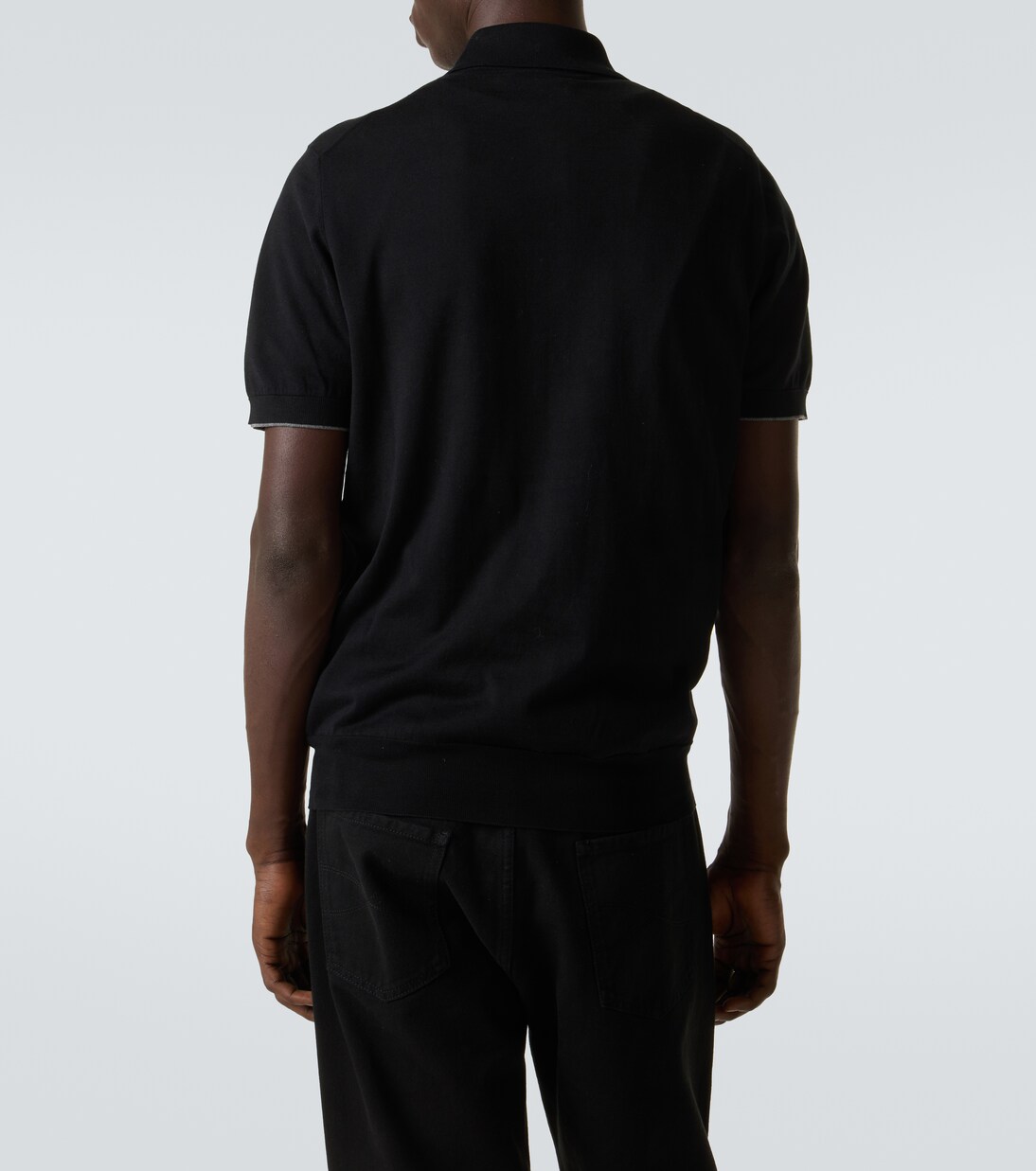 Cotton piqué polo shirt | Brunello Cucinelli