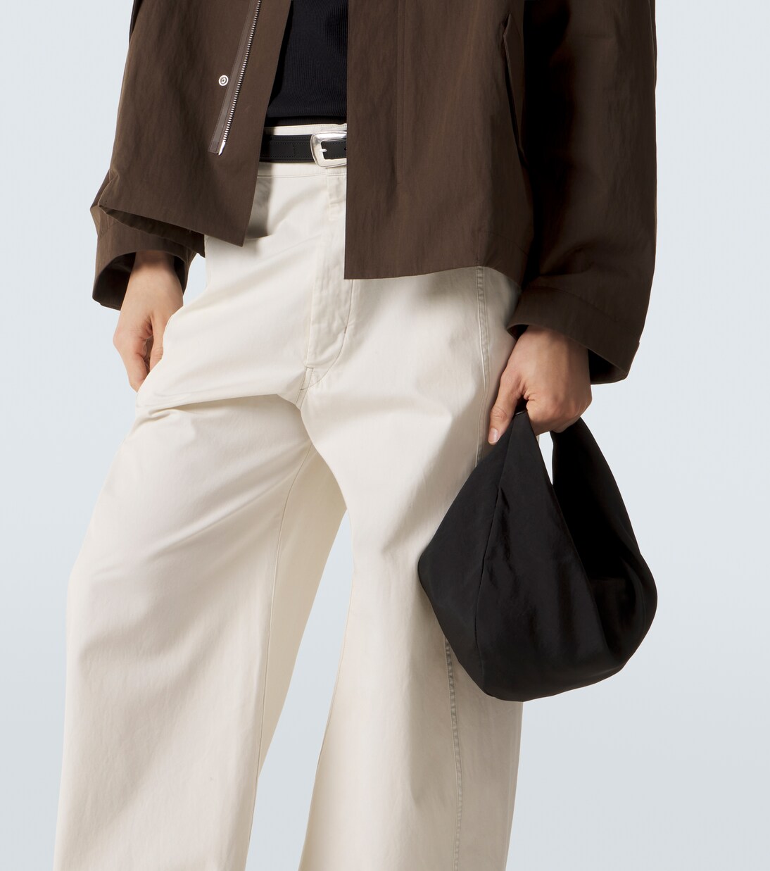 X Filt Crossbody Bag Croissant | Lemaire