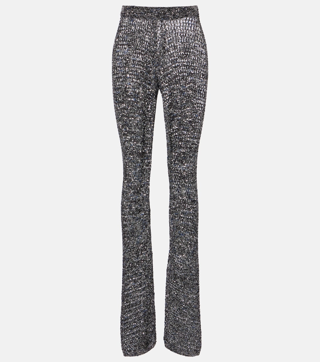 Hose aus Häkelstrick mit Pailletten | Missoni