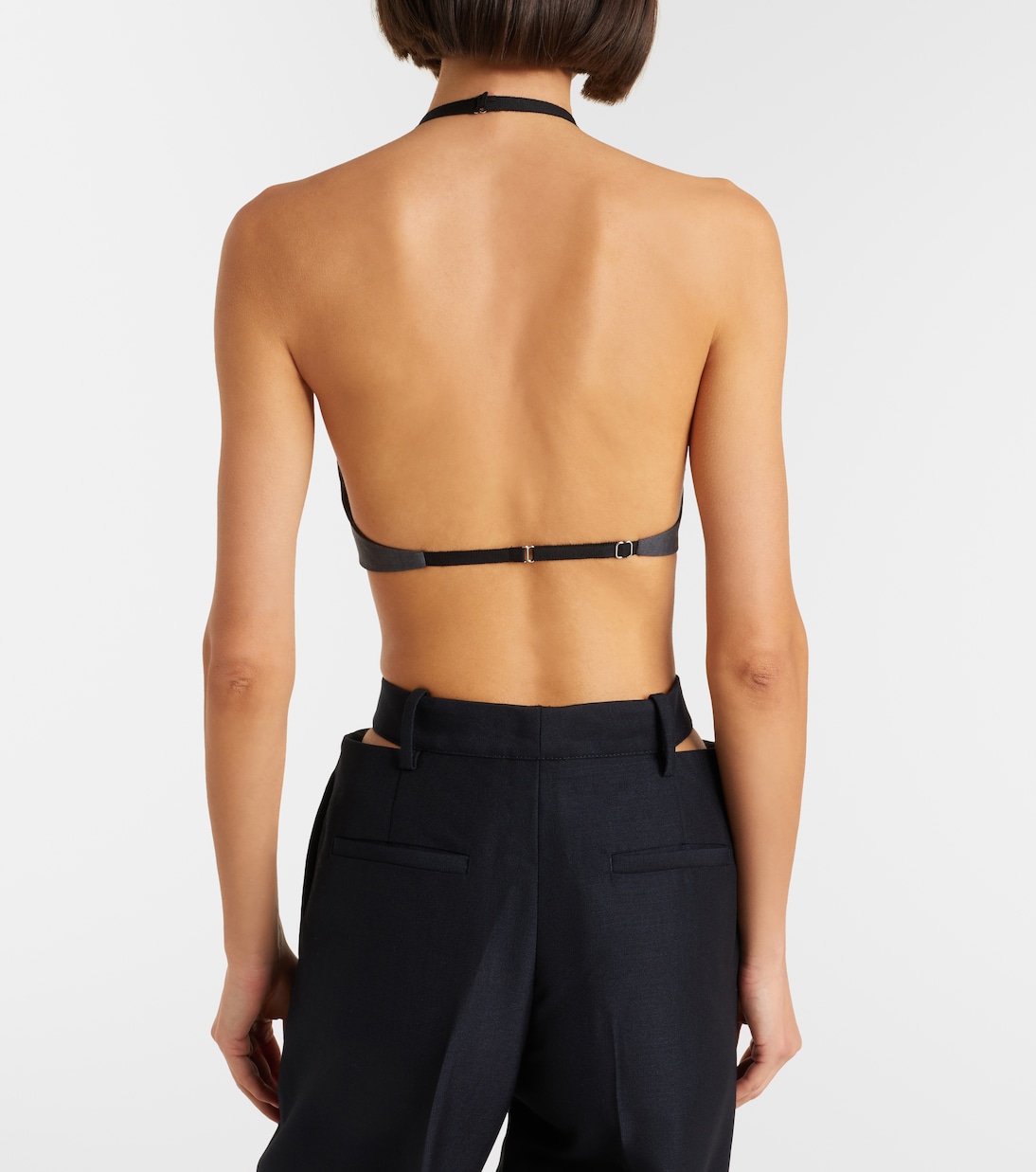 Cropped-Top aus Schurwolle | Jil Sander