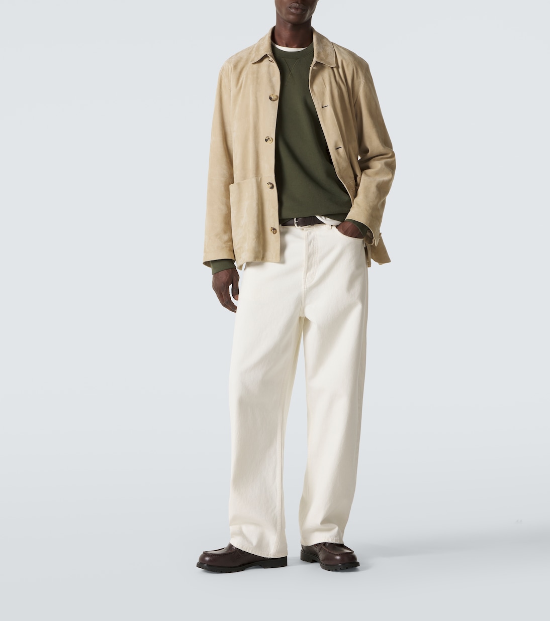 Cotton sweatshirt | Sunspel