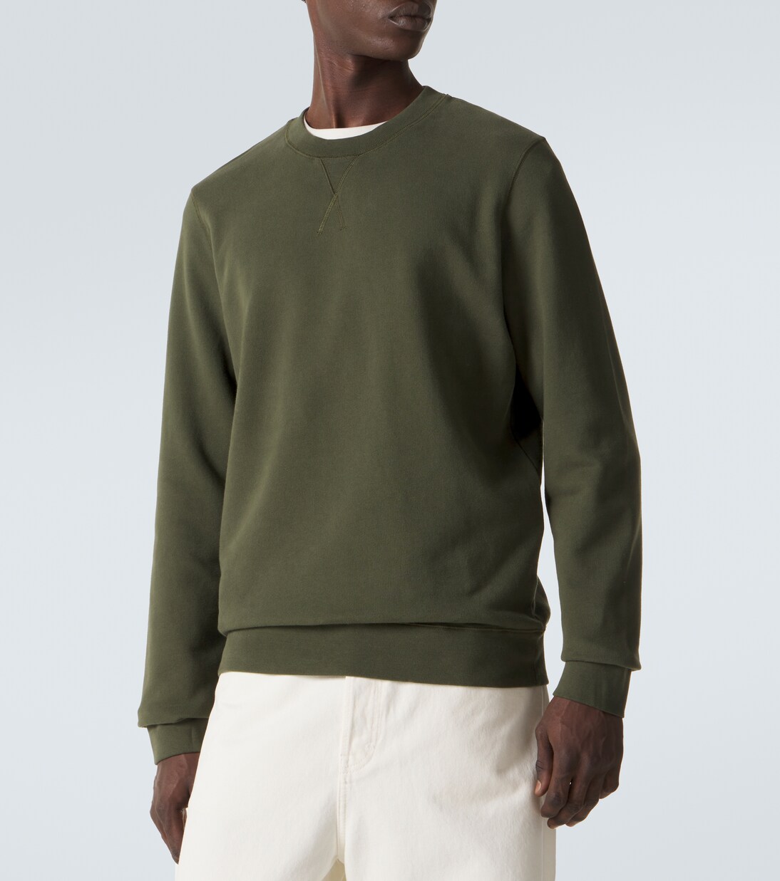 Cotton sweatshirt | Sunspel