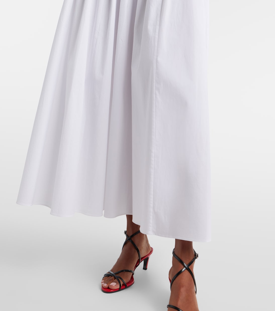 Maxirock Procida aus Baumwollpopeline | Staud