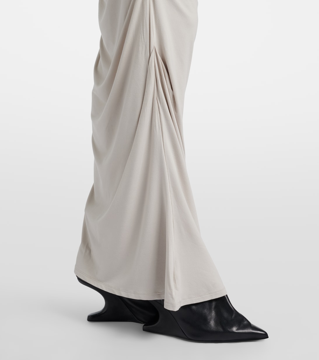 Draped maxi skirt | Entire Studios