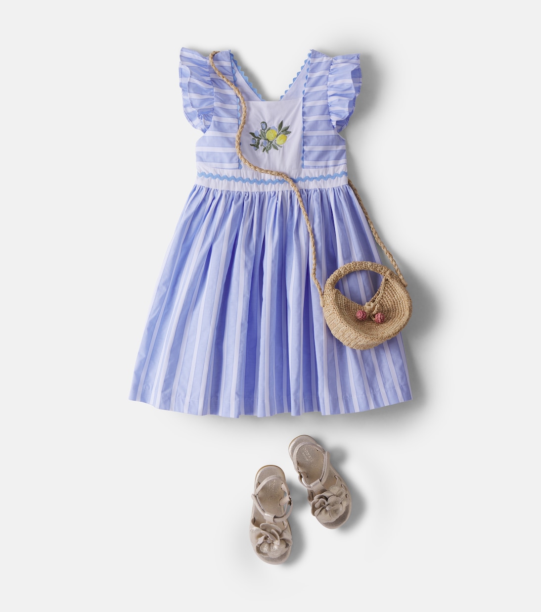 Kleid aus Baumwollpopeline | Patachou