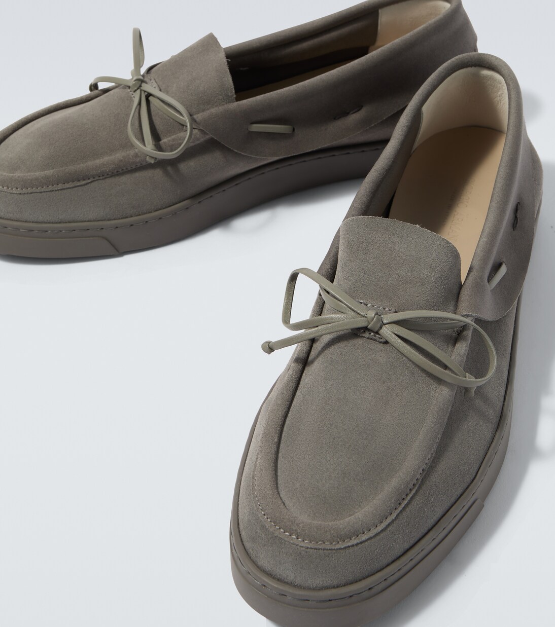 Verzierte Loafers aus Veloursleder | Giorgio Armani