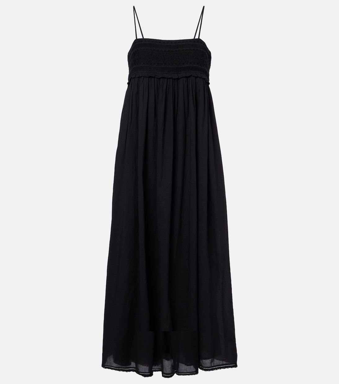 Midikleid Danielle aus Baumwolle und Spitze | Posse