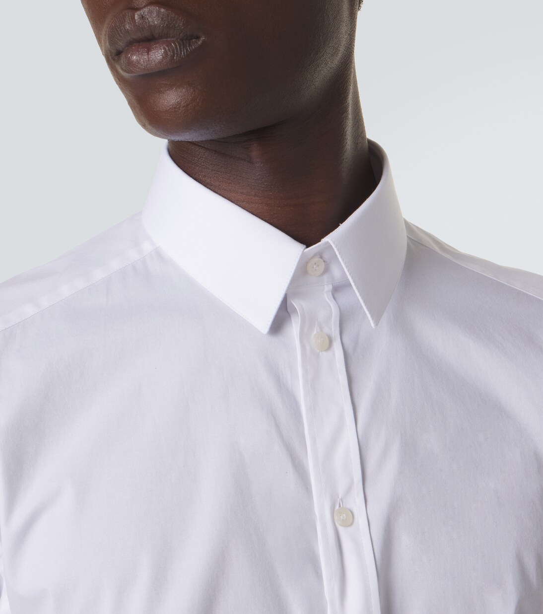 Camisa en mezcla de algodón | Dolce&Gabbana