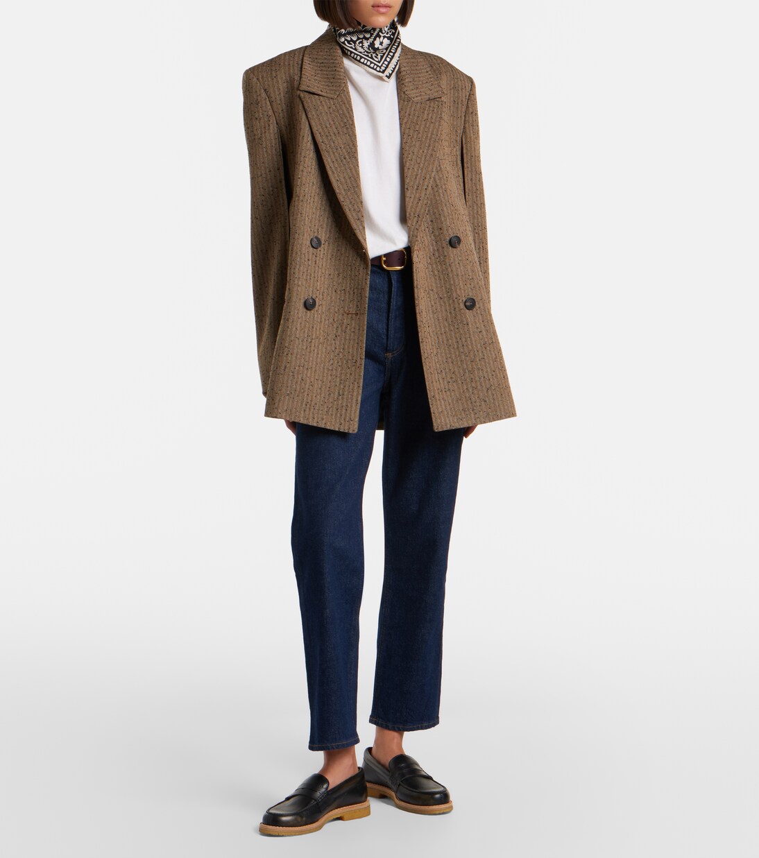 Jerry distressed leather penny loafers | Golden Goose