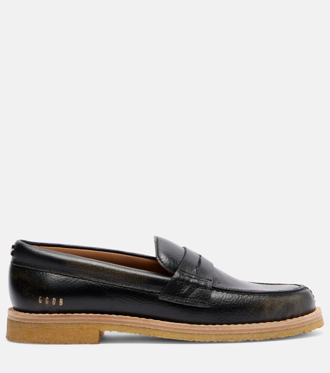 Jerry distressed leather penny loafers | Golden Goose