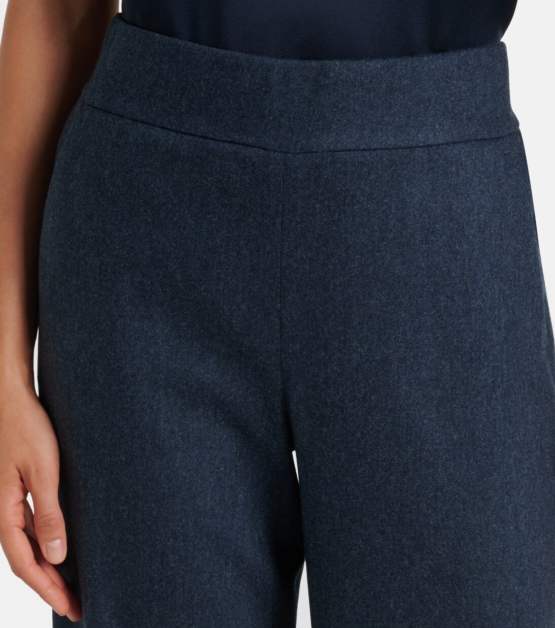 Wool and cashmere wide-leg pants | Eleventy