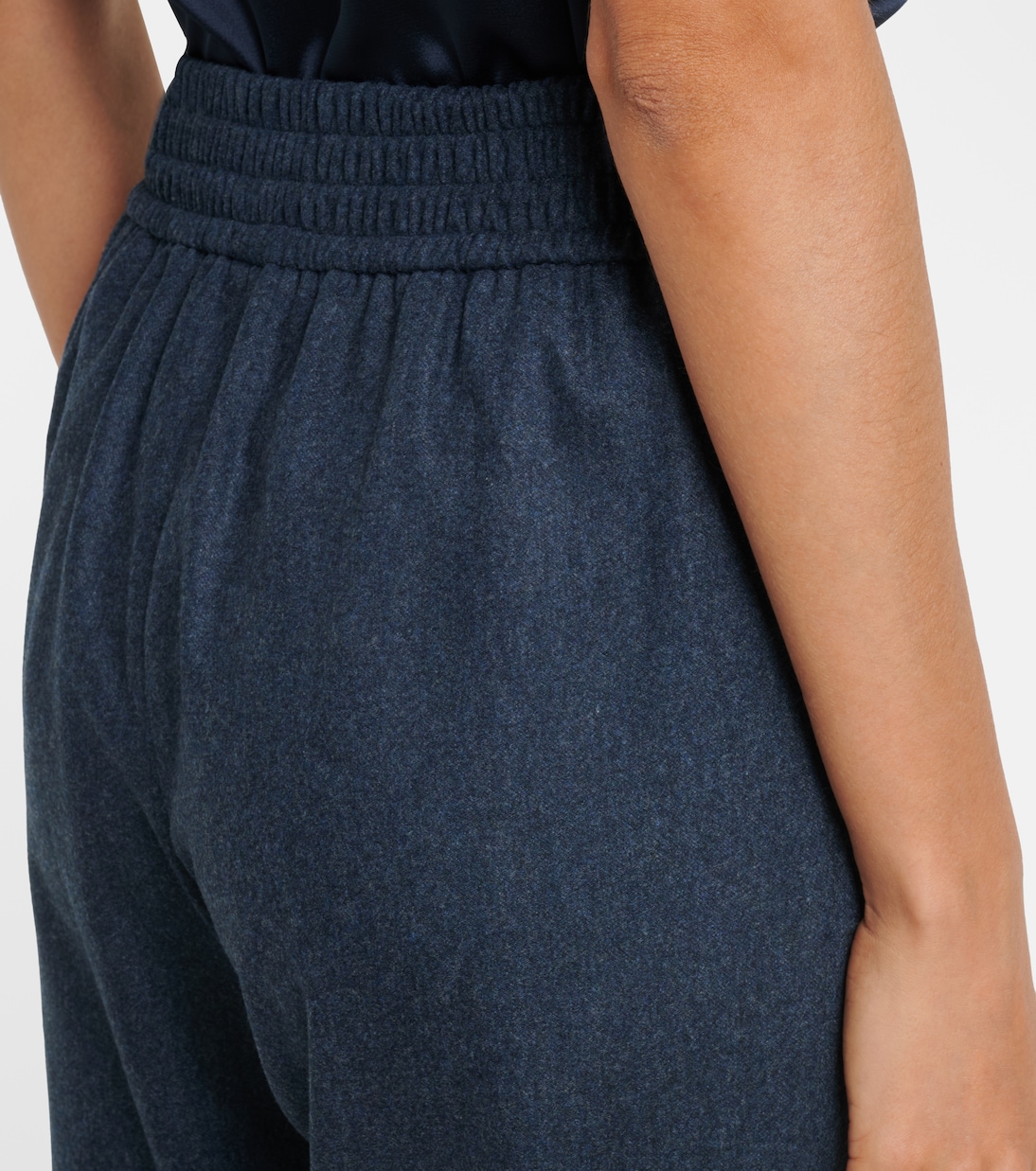 Wool and cashmere wide-leg pants | Eleventy