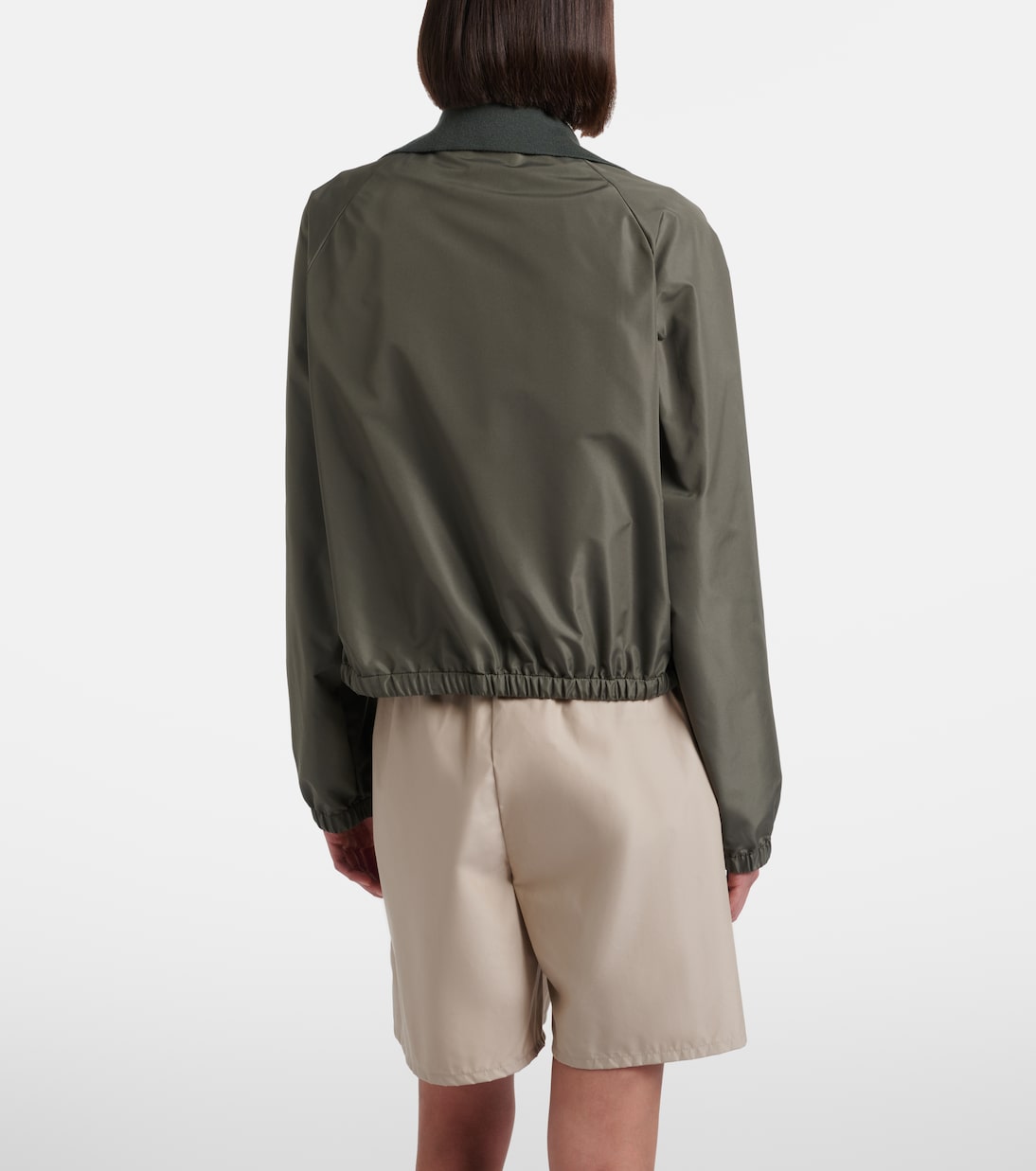 Veste blouson à logo | Miu Miu