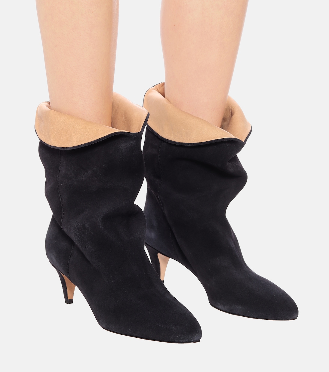 Ankle Boots Dernee aus Veloursleder | Isabel Marant