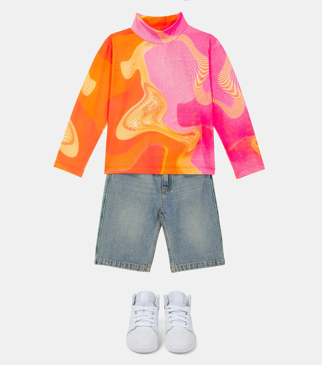 Printed long-sleeved top | ERL Kids