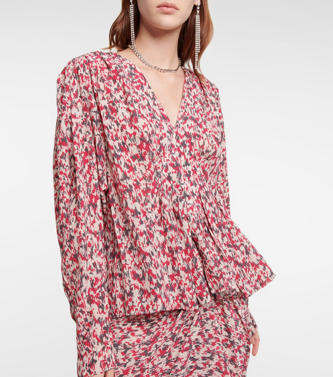 Bedruckte Bluse Amirya | Marant Etoile