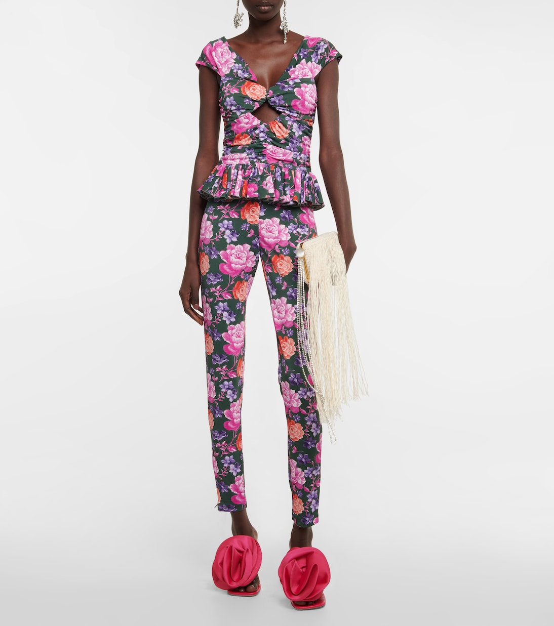 Sandalen aus Leder und Satin | Magda Butrym