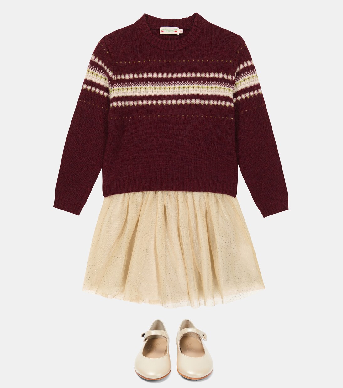 Jupe en tulle à ornements | Bonpoint