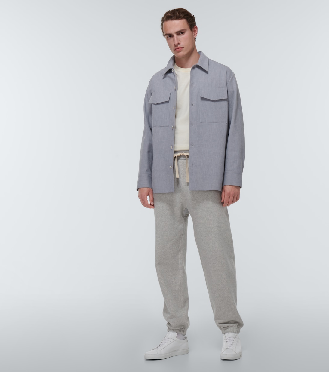 بنطلون رياضي من القطن | Jil Sander