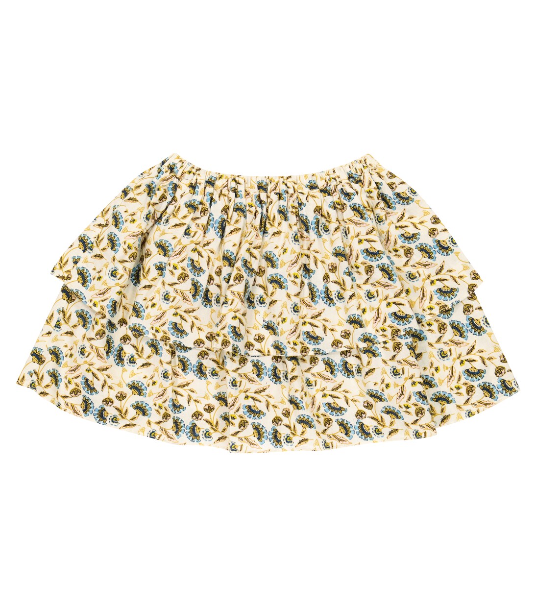 Jupe en coton à fleurs | Bonpoint