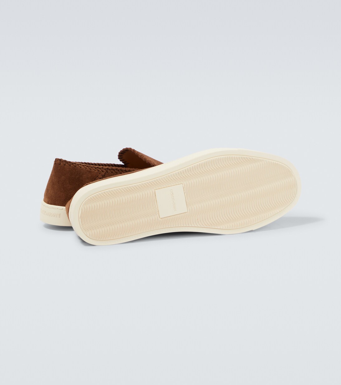 Galleria 3 suede loafers | Giorgio Armani