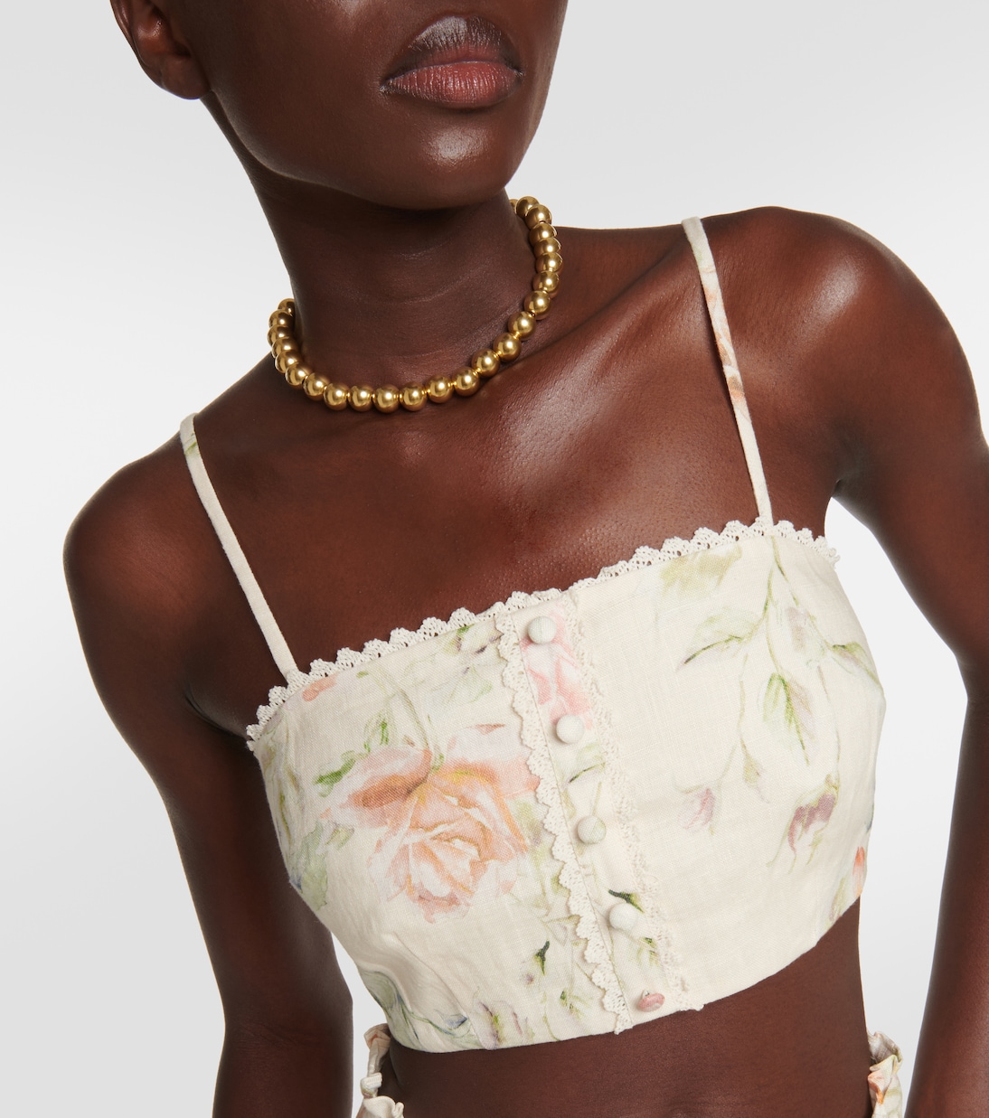 Bralette Emmalou aus Leinen | LoveShackFancy