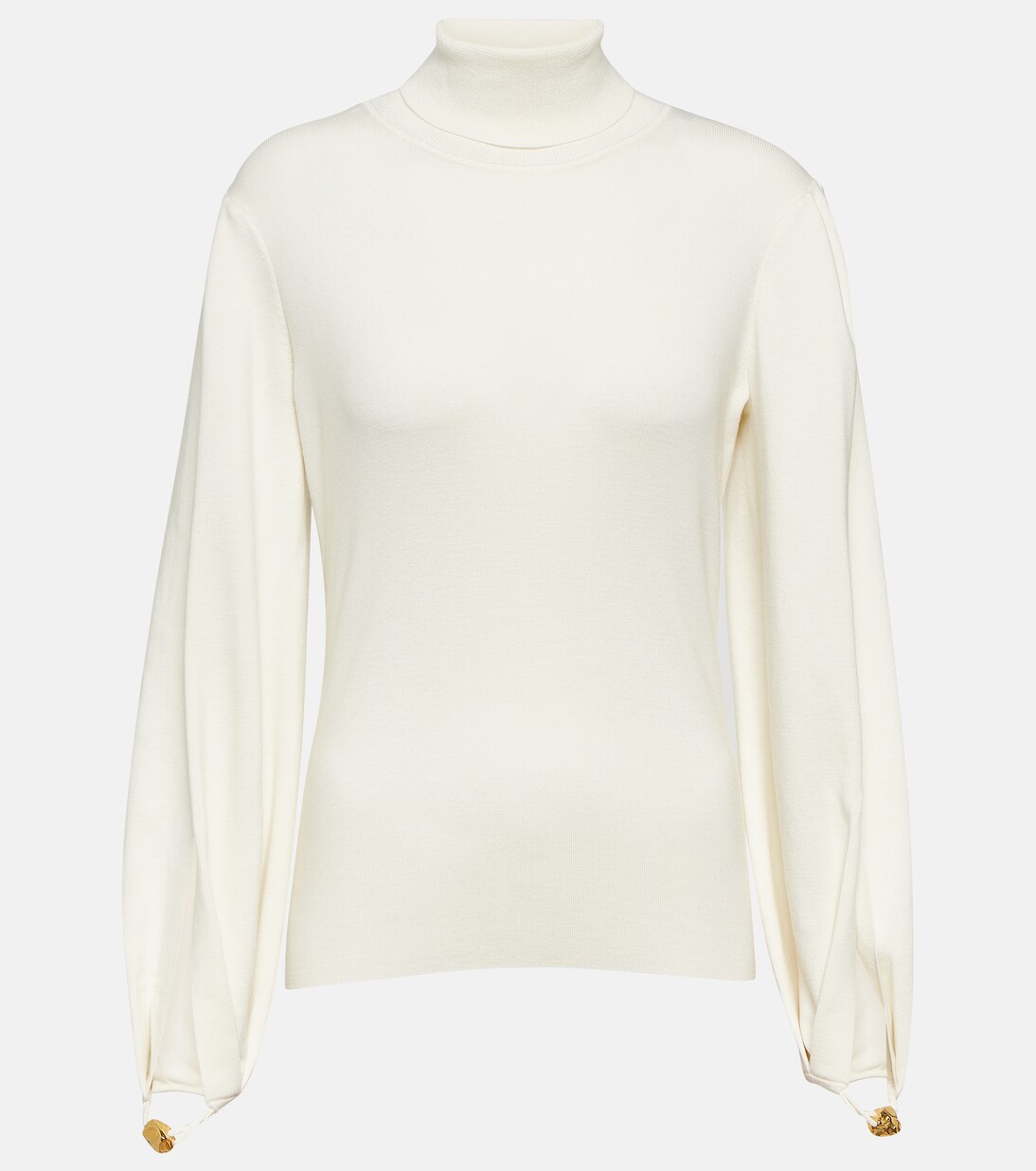 Wool-blend turtleneck sweater | Chloé