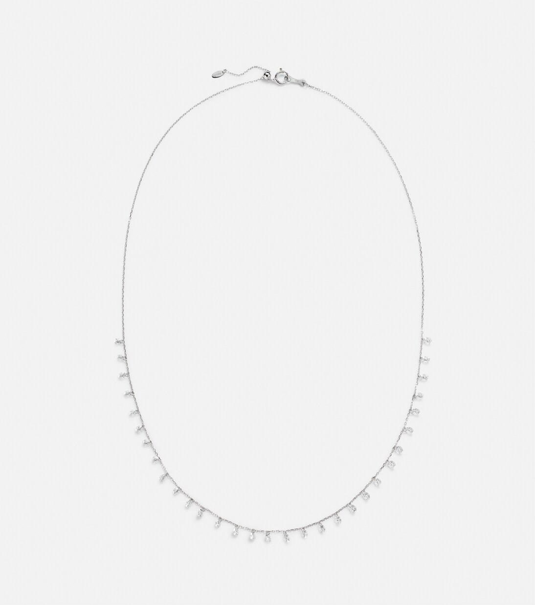 Halskette Danaé aus 18kt Weißgold mit Diamanten | Persée