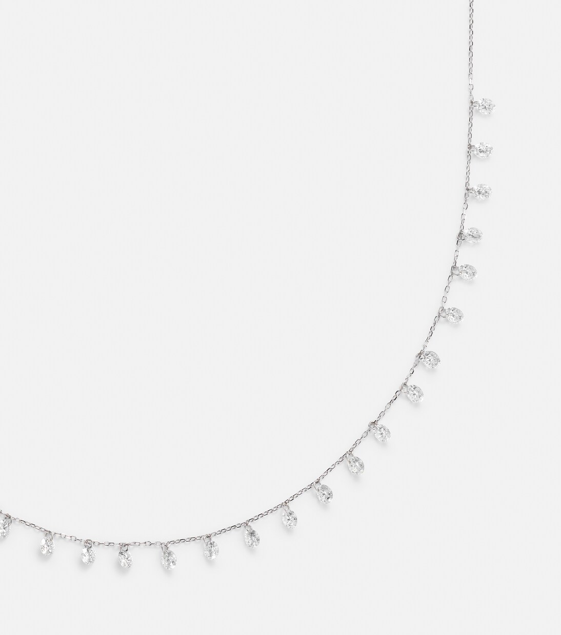 Halskette Danaé aus 18kt Weißgold mit Diamanten | Persée