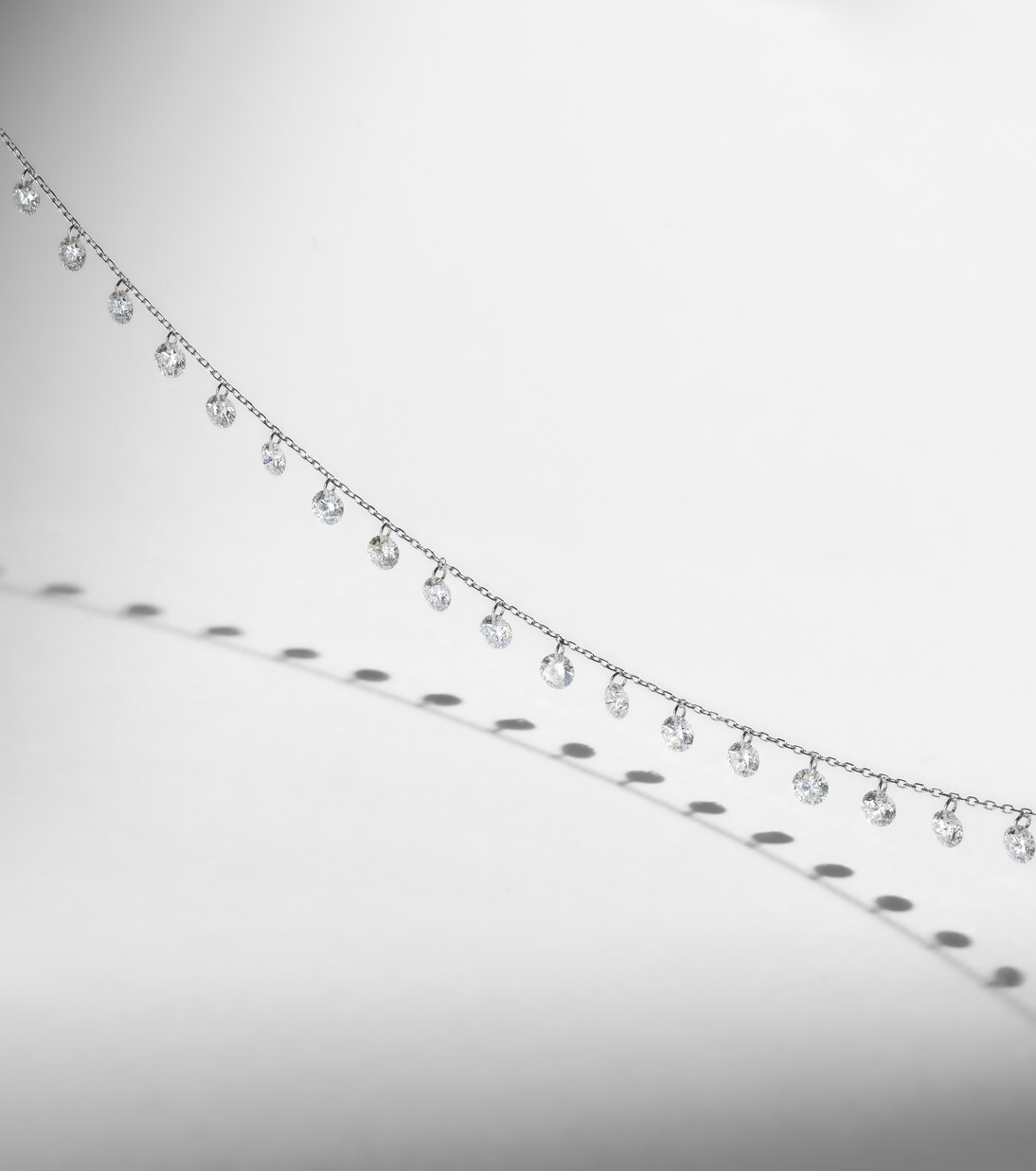 Halskette Danaé aus 18kt Weißgold mit Diamanten | Persée