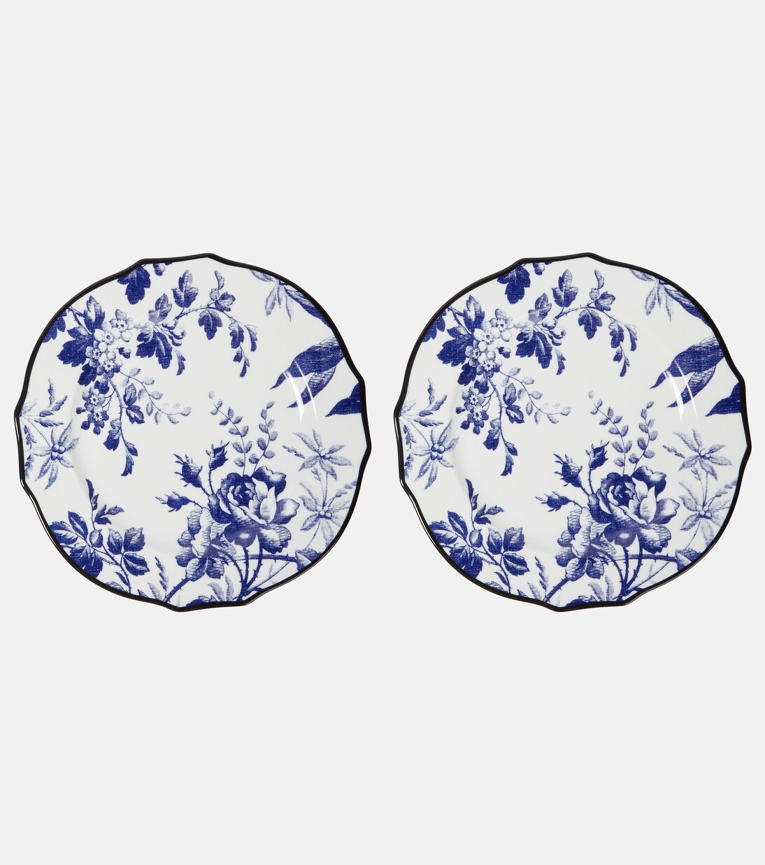 Herbarium set of 2 dessert plates | Gucci