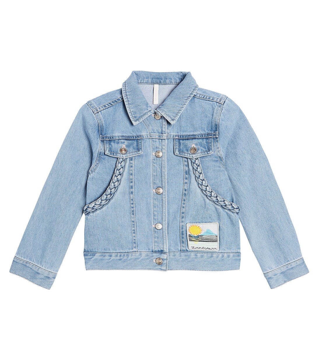 August denim jacket | Zimmermann Kids