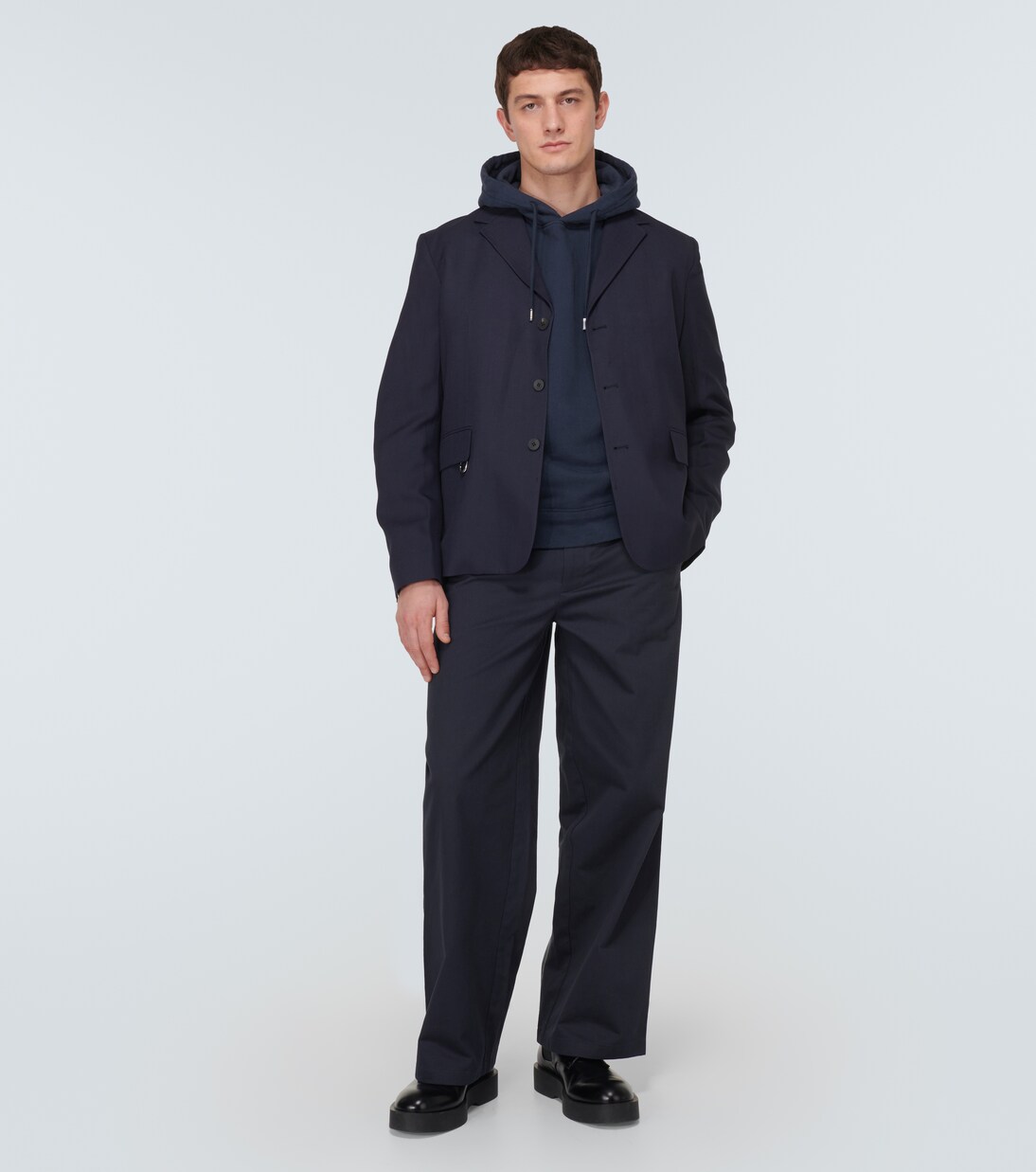 Le Typo cotton jersey hoodie | Jacquemus