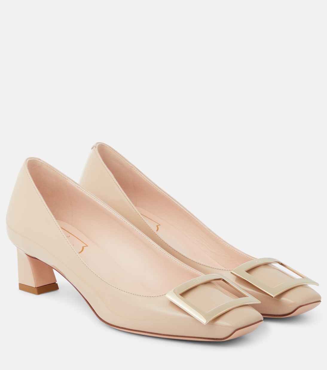 Escarpins Trompette 45 en cuir verni | Roger Vivier