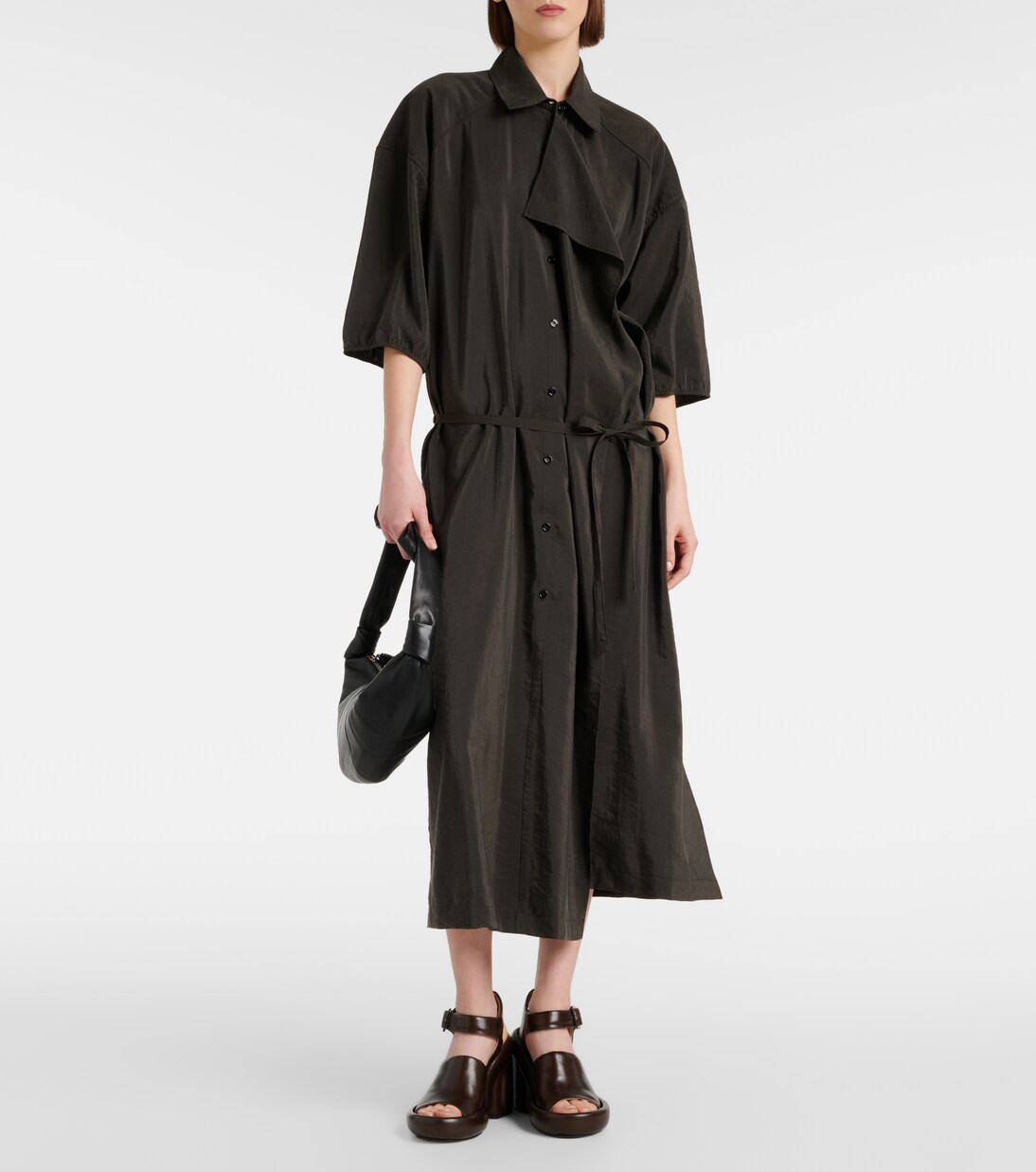 Plateausandalen aus Leder | Lemaire