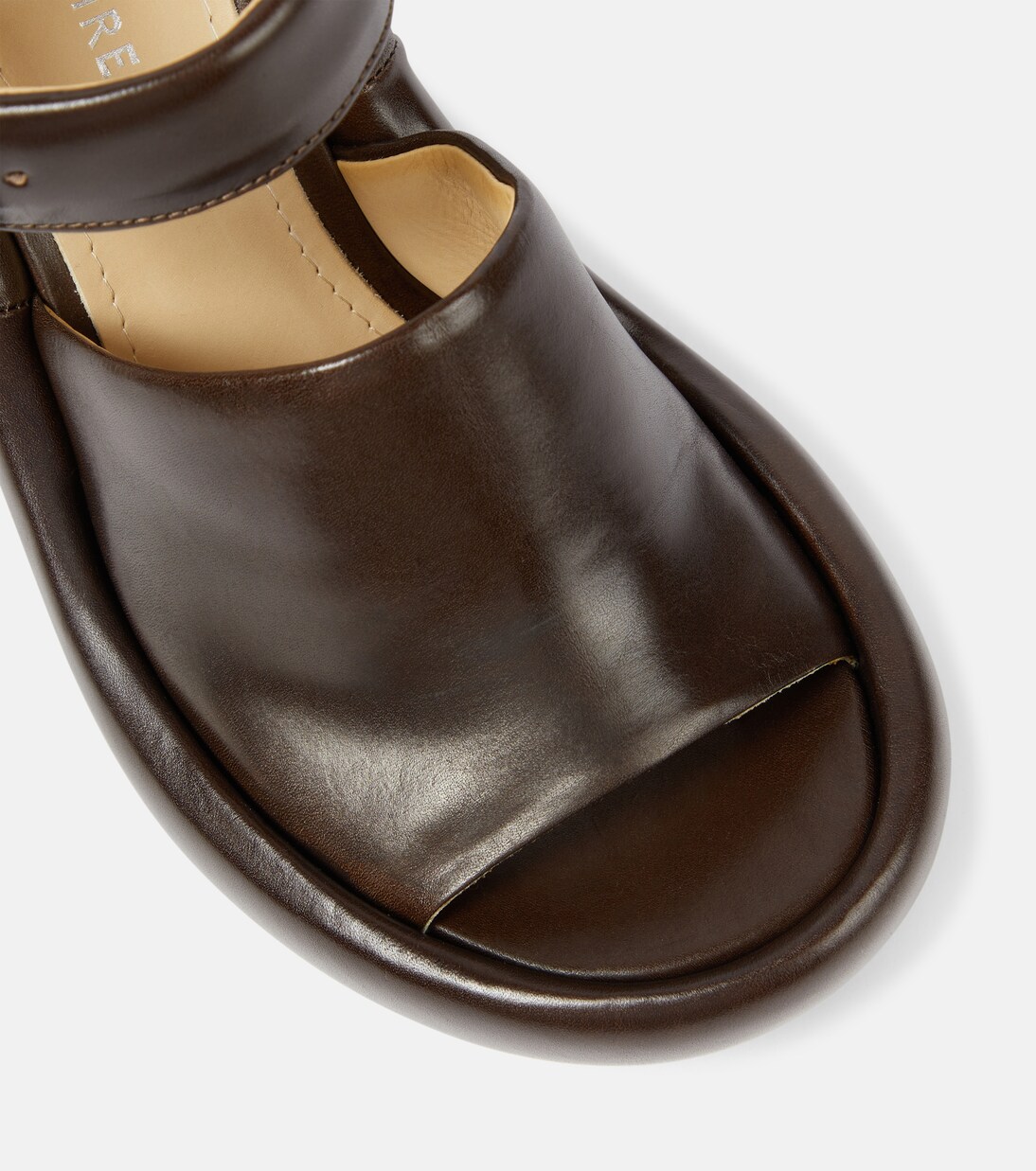 Plateausandalen aus Leder | Lemaire