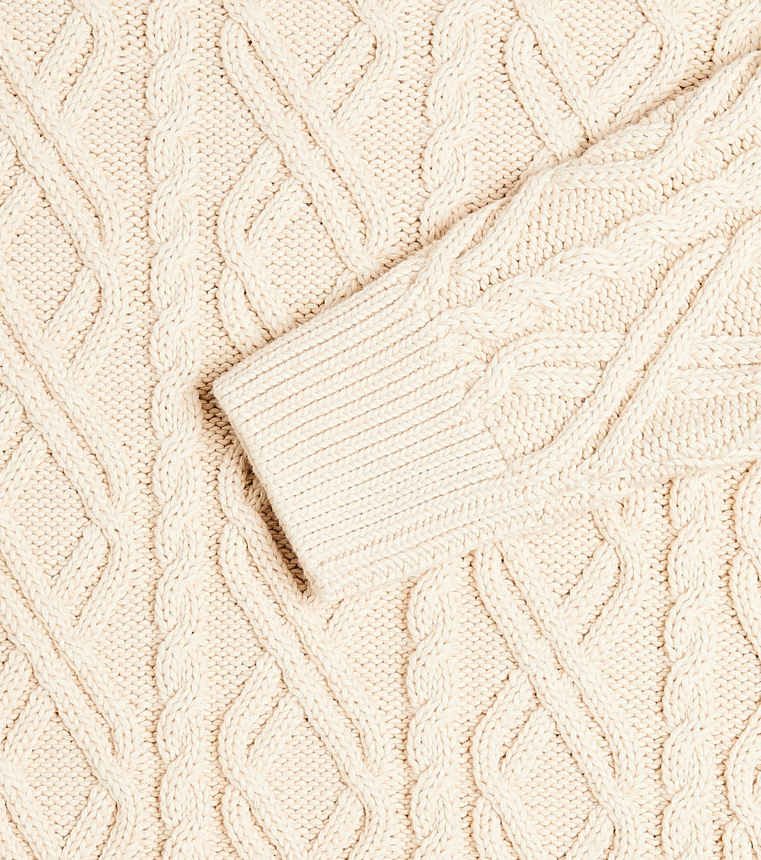 Russel cable-knit cotton sweater | The New Society