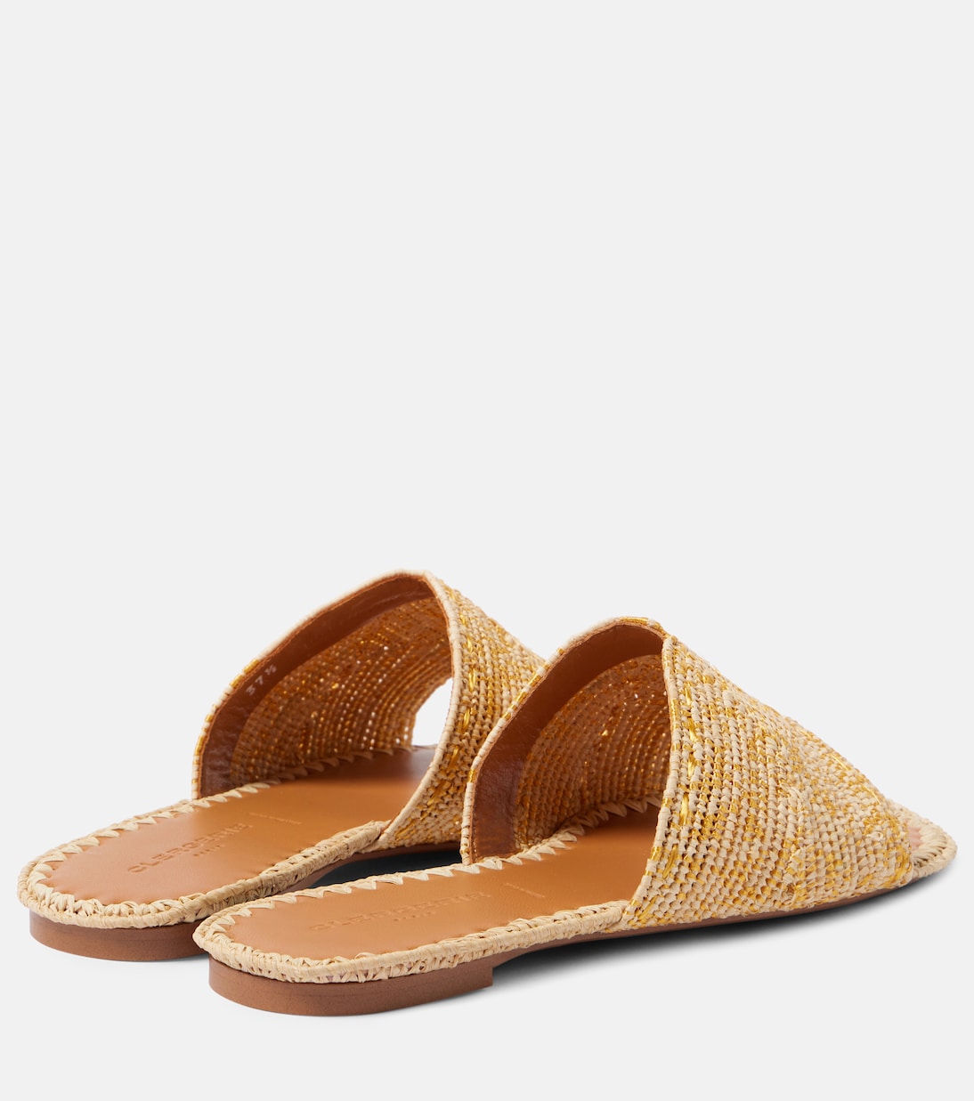Ineni raffia slides | Clergerie