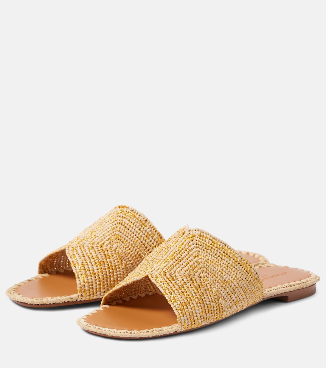 Ineni raffia slides | Clergerie