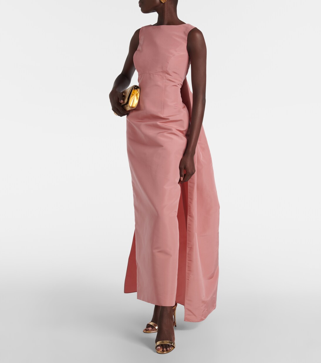 Robe longue en soie | Oscar de la Renta