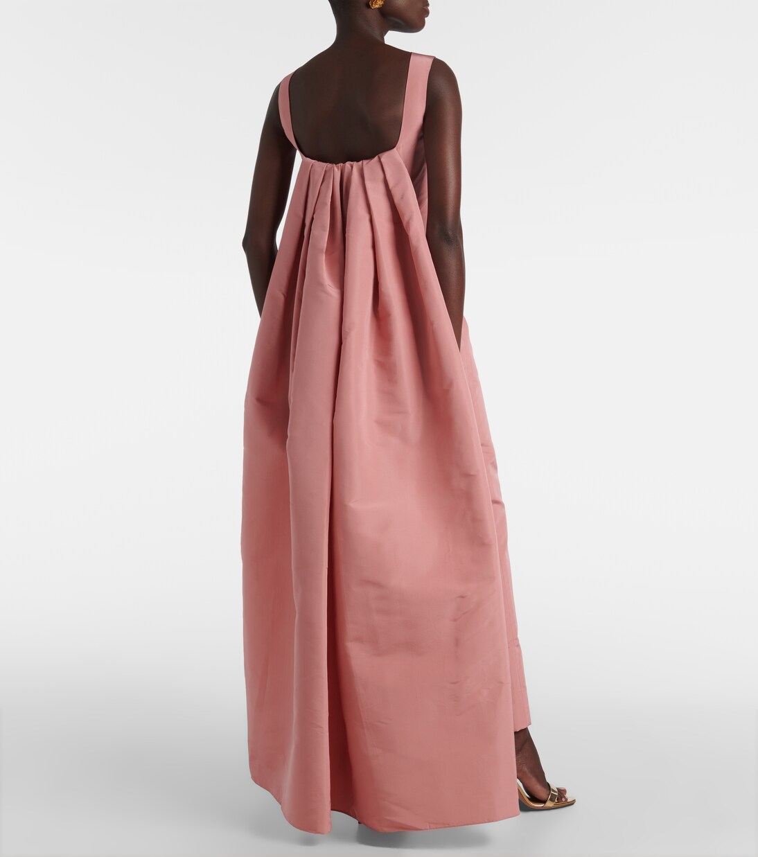 Robe longue en soie | Oscar de la Renta