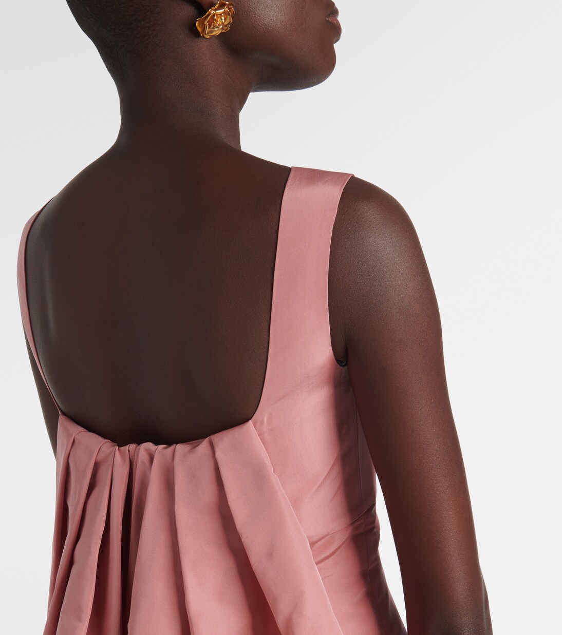 Robe longue en soie | Oscar de la Renta