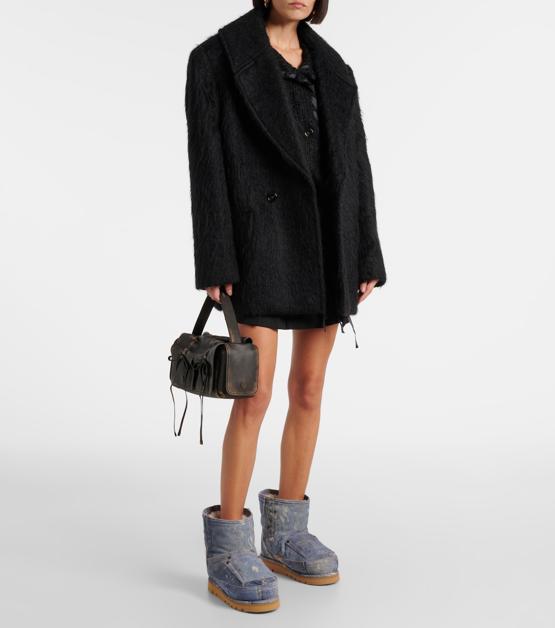 Batter shearling-lined boots | Acne Studios