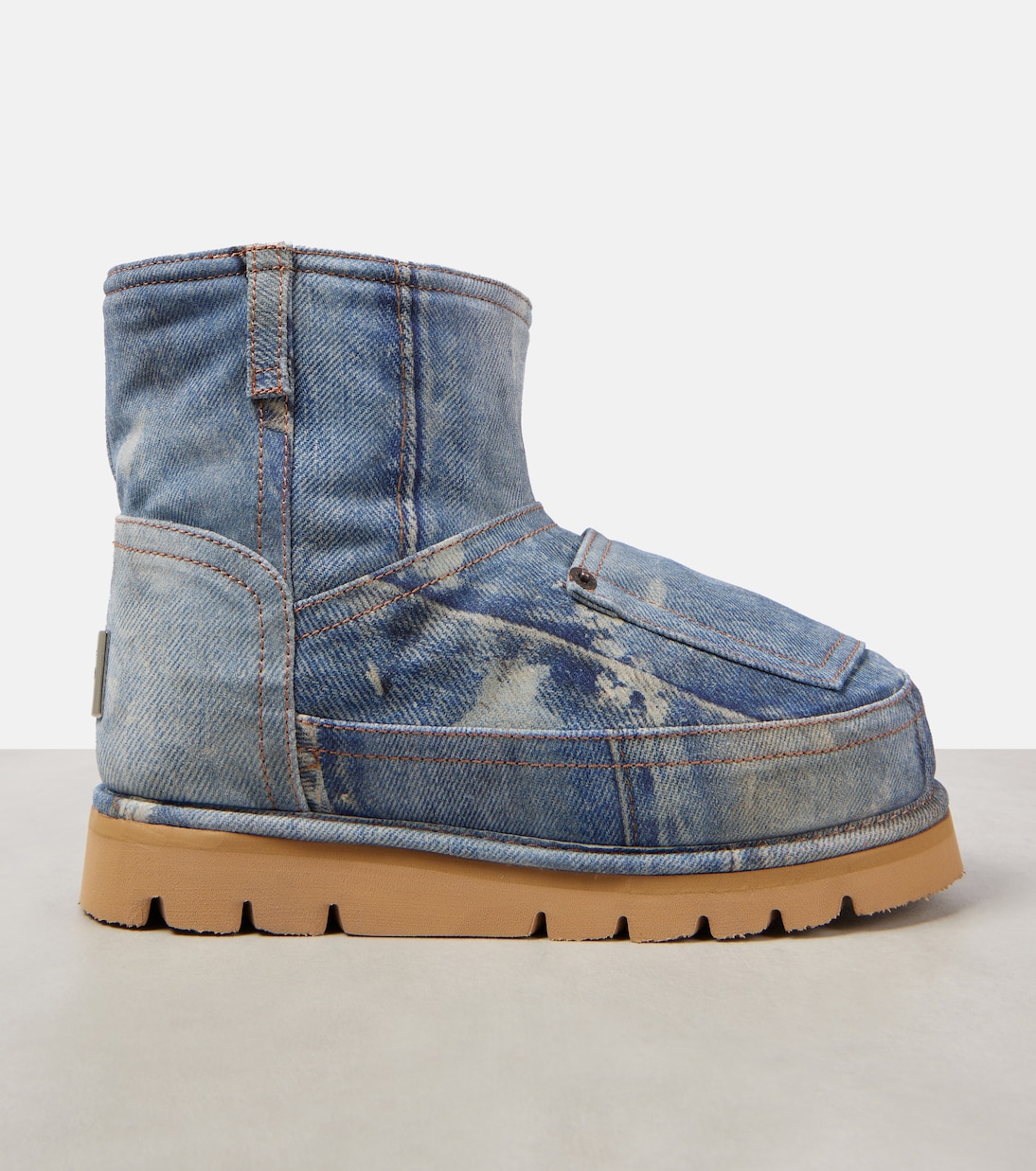 Batter shearling-lined boots | Acne Studios