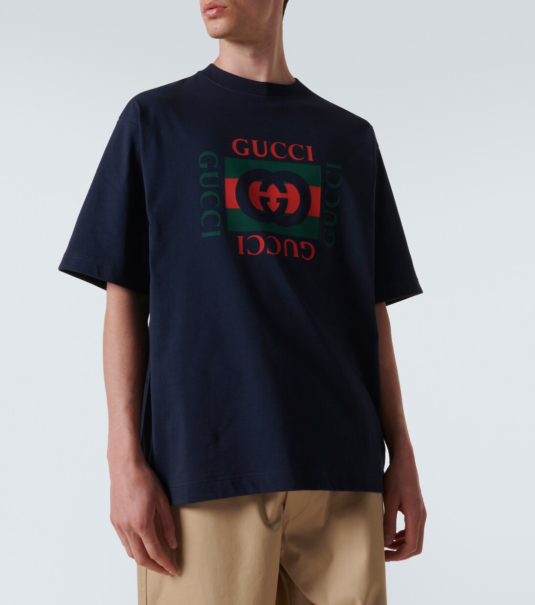 Logo cotton jersey T-shirt | Gucci