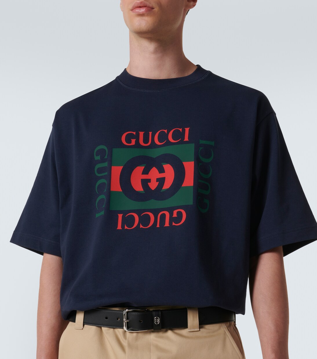 Logo cotton jersey T-shirt | Gucci