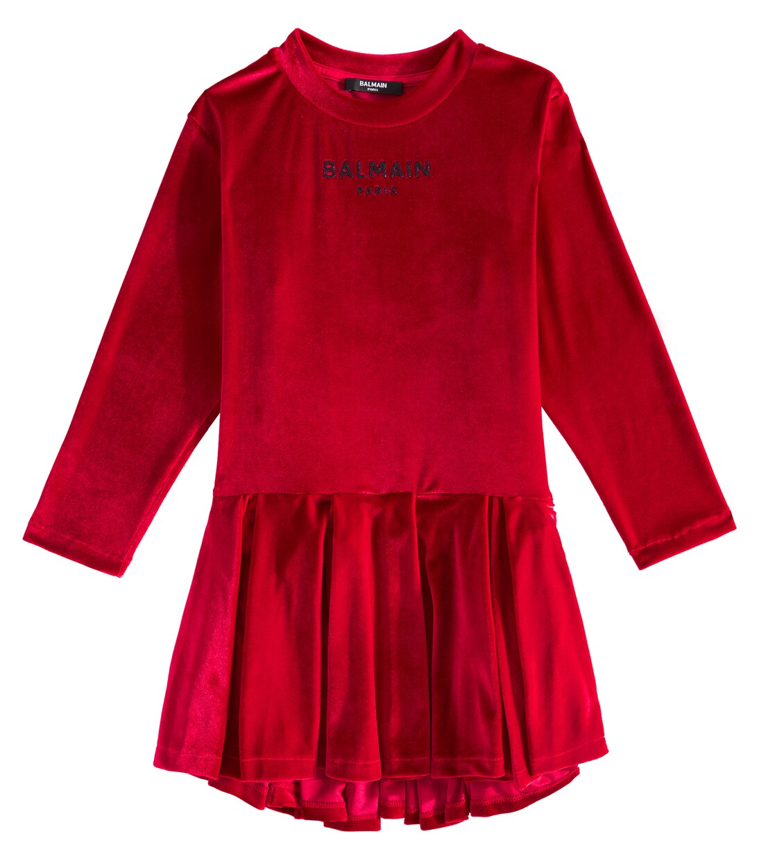 Robe en velours | Balmain Kids